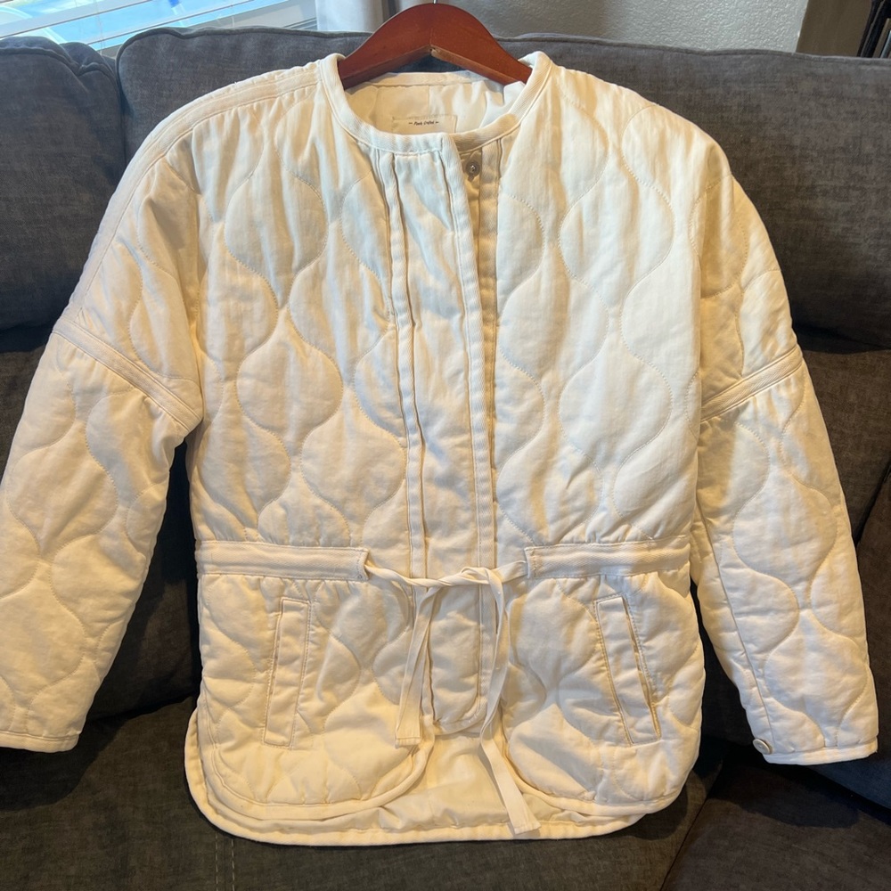 Madewell Quilted Drawstring Jacket